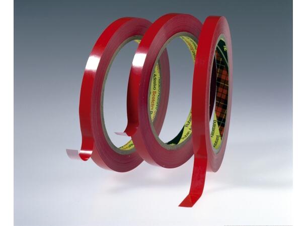 Poselukketape SCOTCH® 6893 9mmx66m rød 